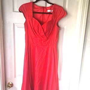 Elegant Red Women's Dress